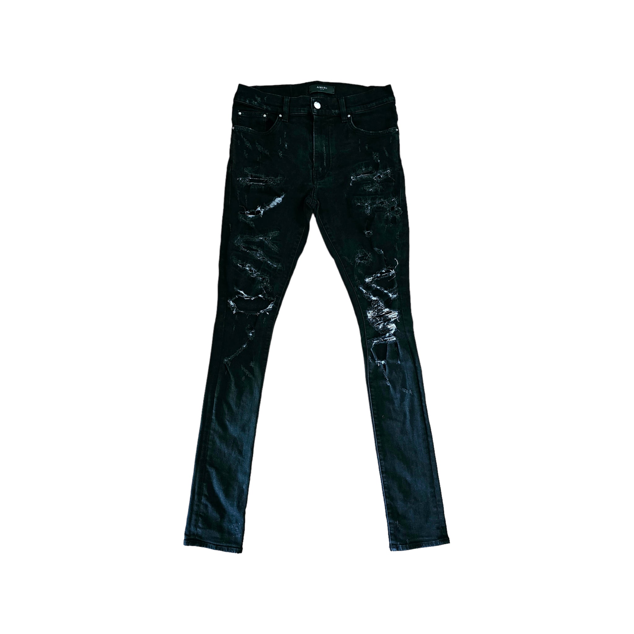 Amiri Jeans In Black – Seyvan